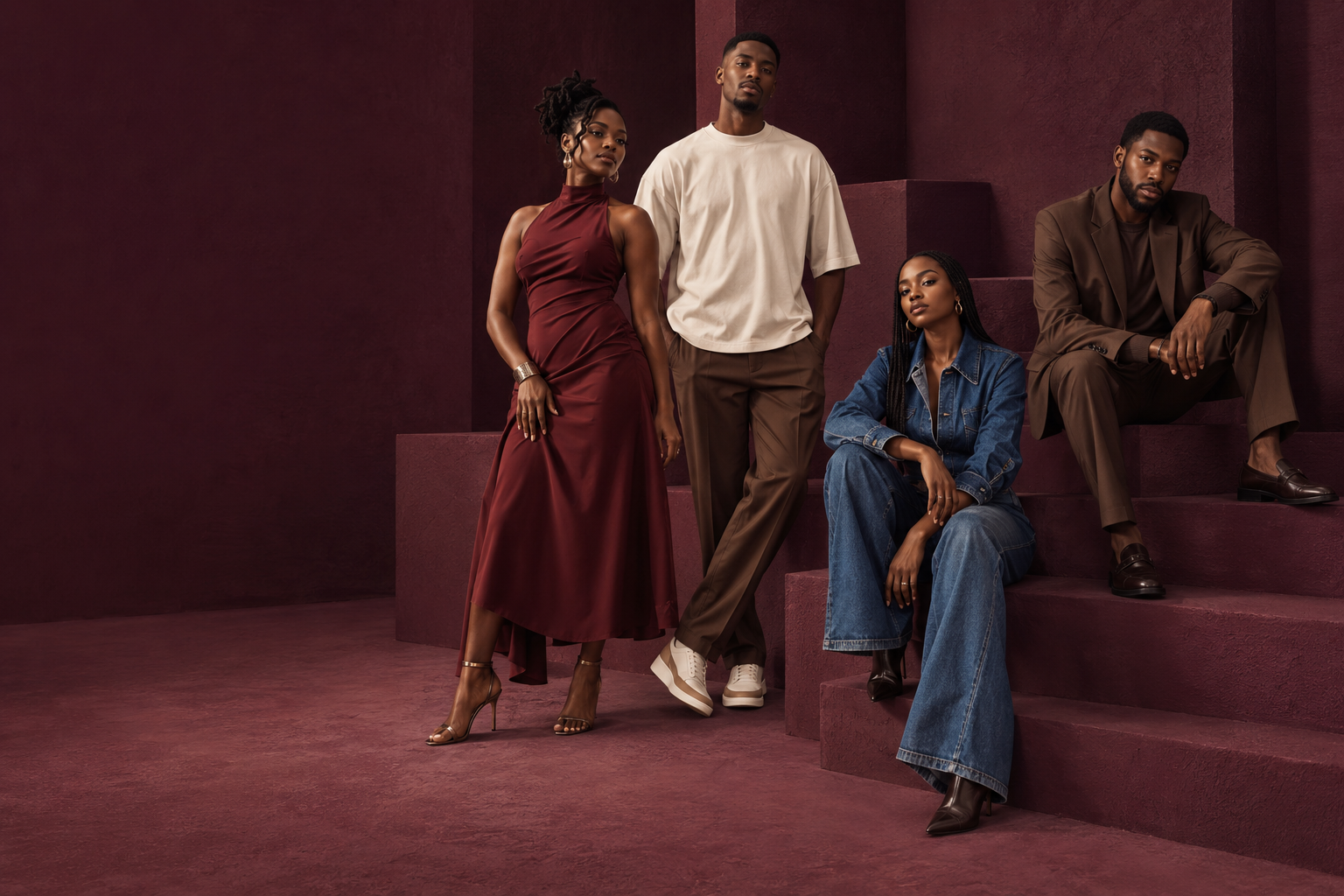 BGV contemporary fashion campaign